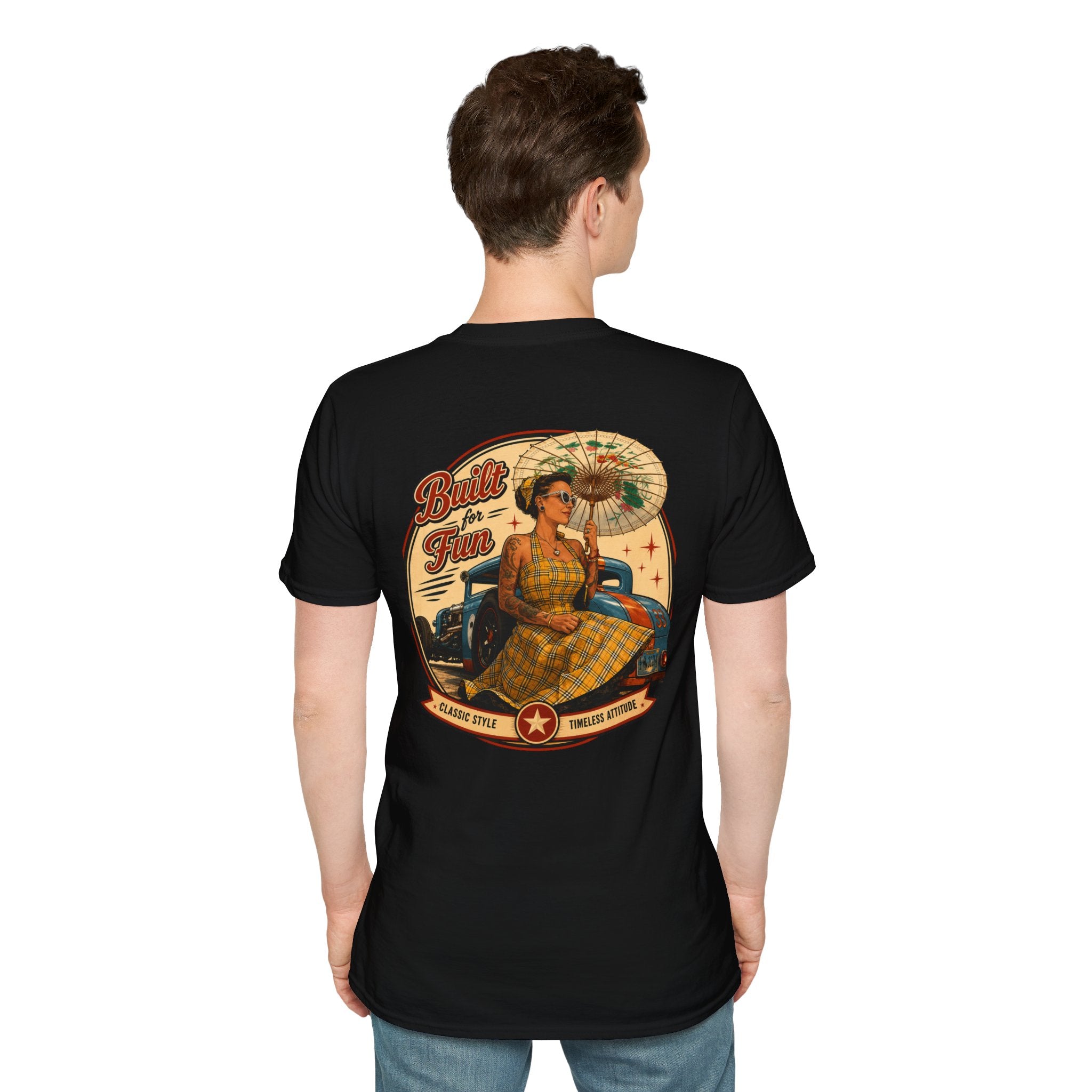 Built for Fun Hartbreaker Garage Logo T-Shirt | Retro