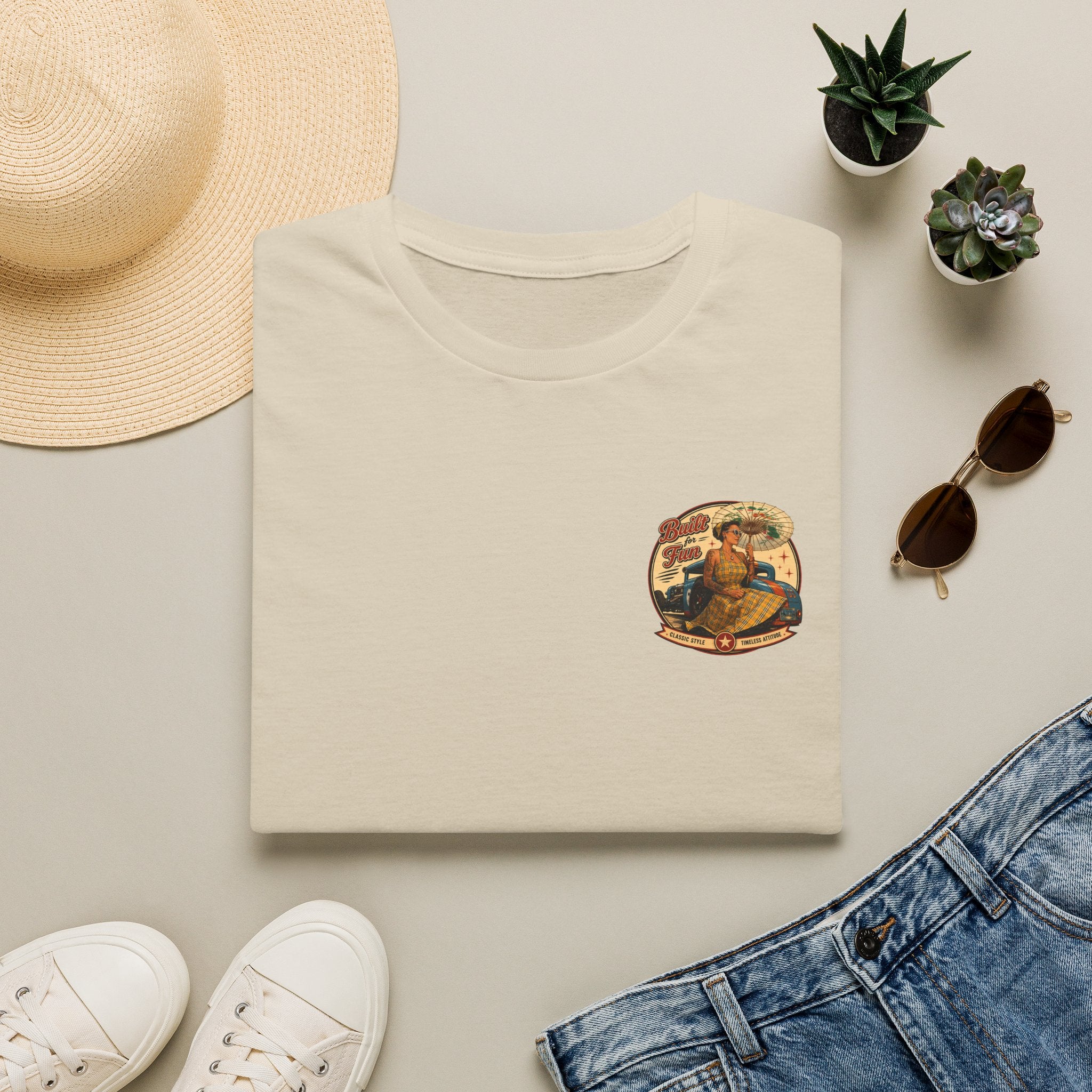 Built for Fun Hartbreaker Garage Logo T-Shirt | Retro