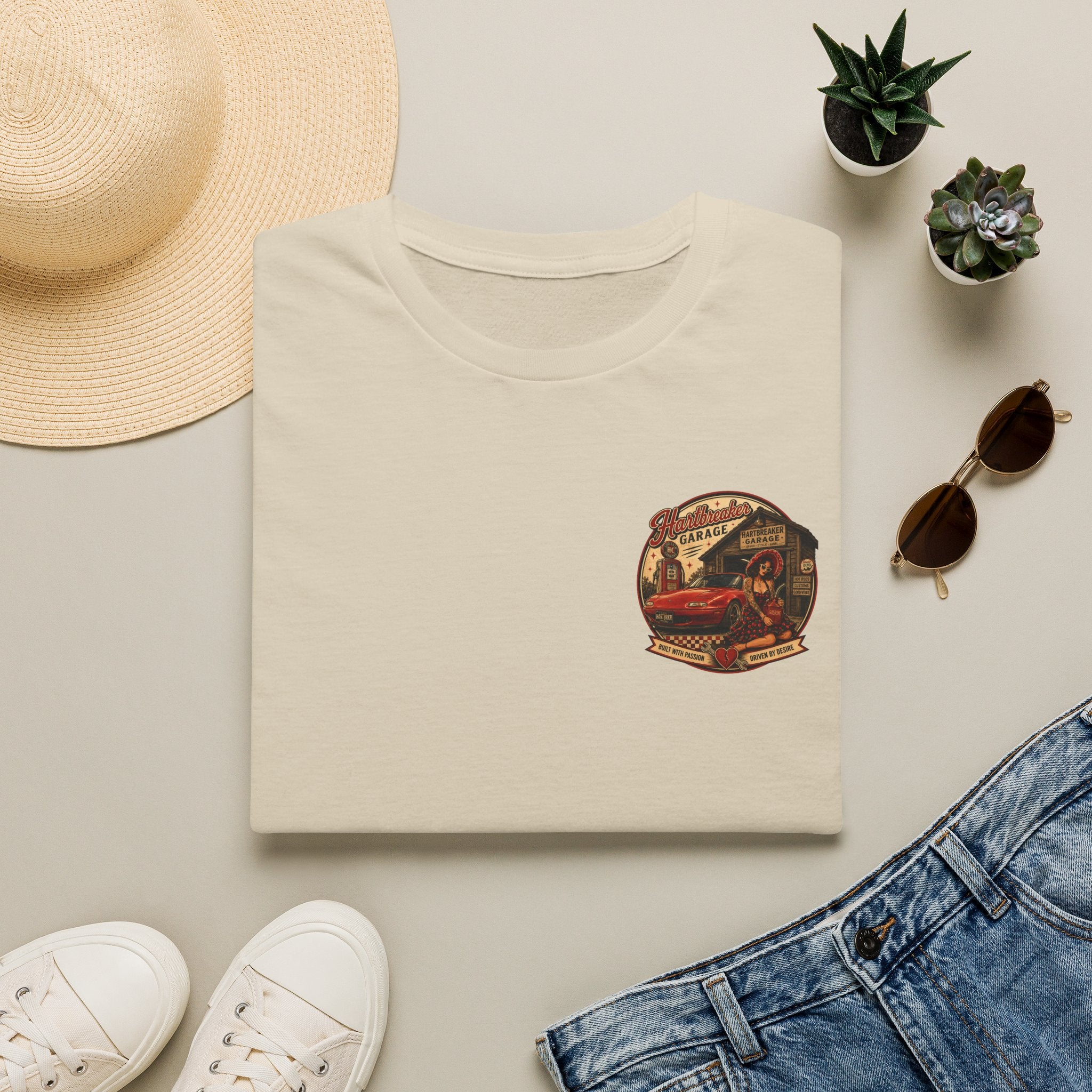 Hartbreaker Garage Logo T-Shirt | Retro
