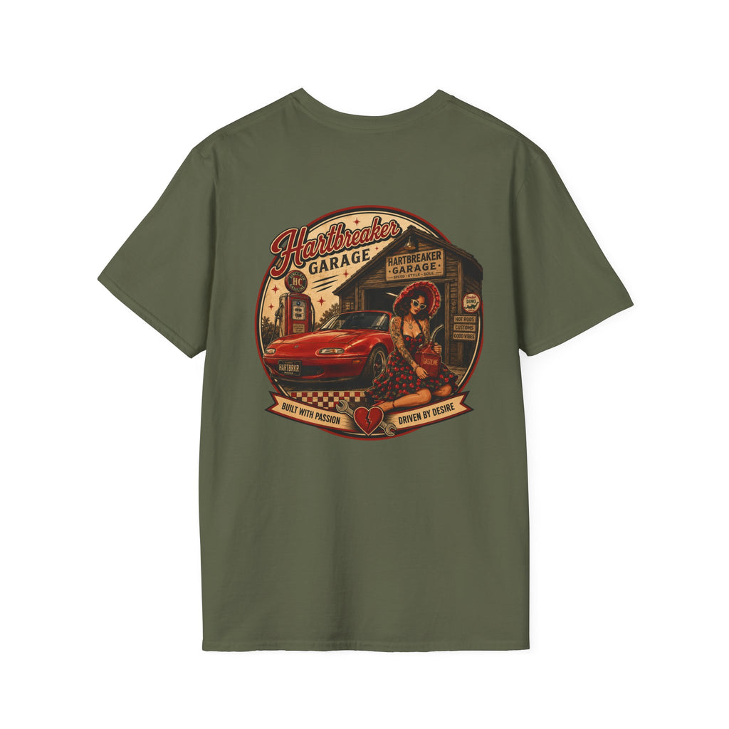 Hartbreaker Garage Logo T-Shirt | Retro