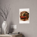 Vintage Heartbreaker Garage Illustration Poster | Gloss Poster