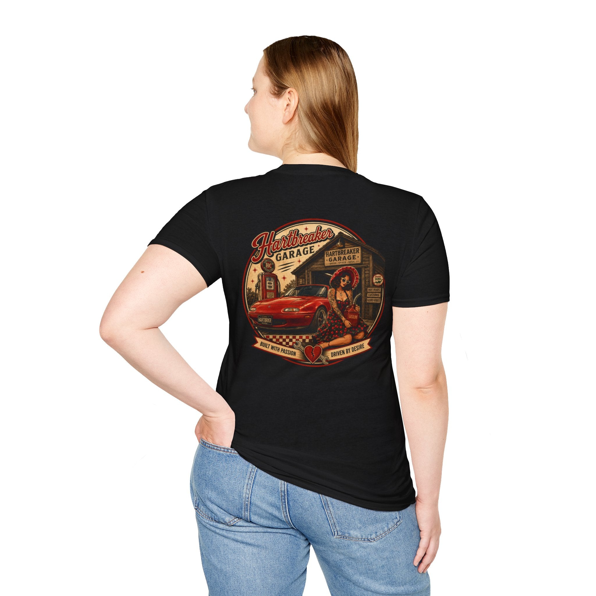 Hartbreaker Garage Logo T-Shirt | Retro
