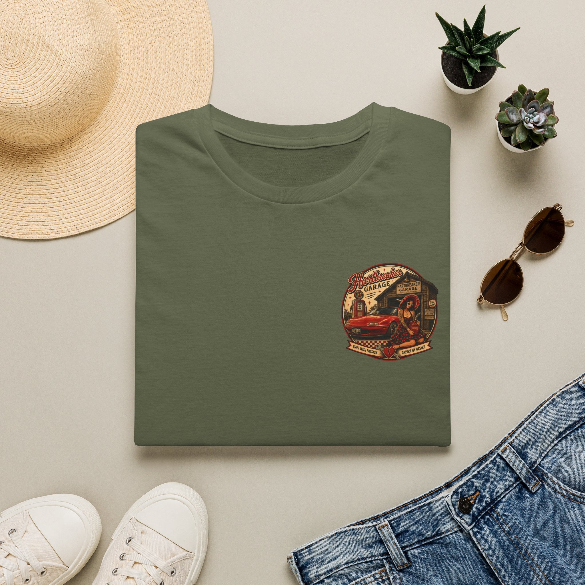 Hartbreaker Garage Logo T-Shirt | Retro