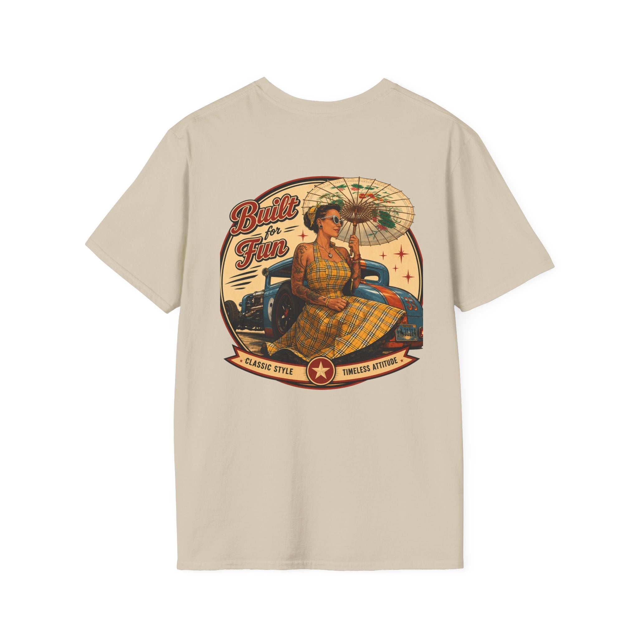 Built for Fun Hartbreaker Garage Logo T-Shirt | Retro