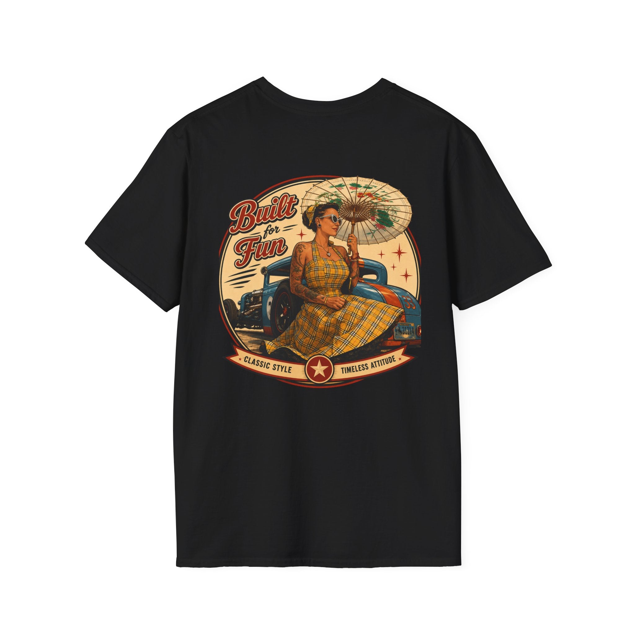Built for Fun Hartbreaker Garage Logo T-Shirt | Retro