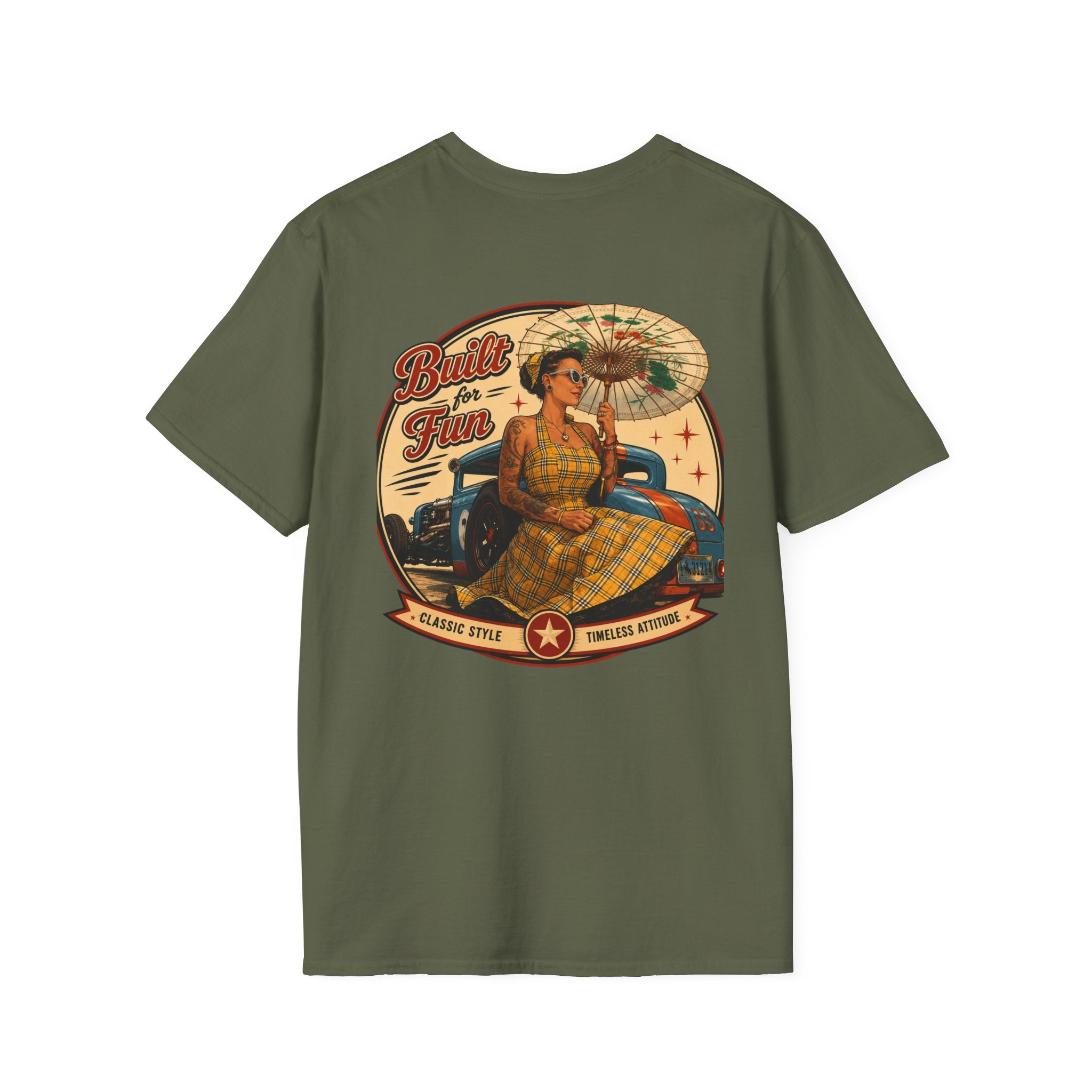 Built for Fun Hartbreaker Garage Logo T-Shirt | Retro