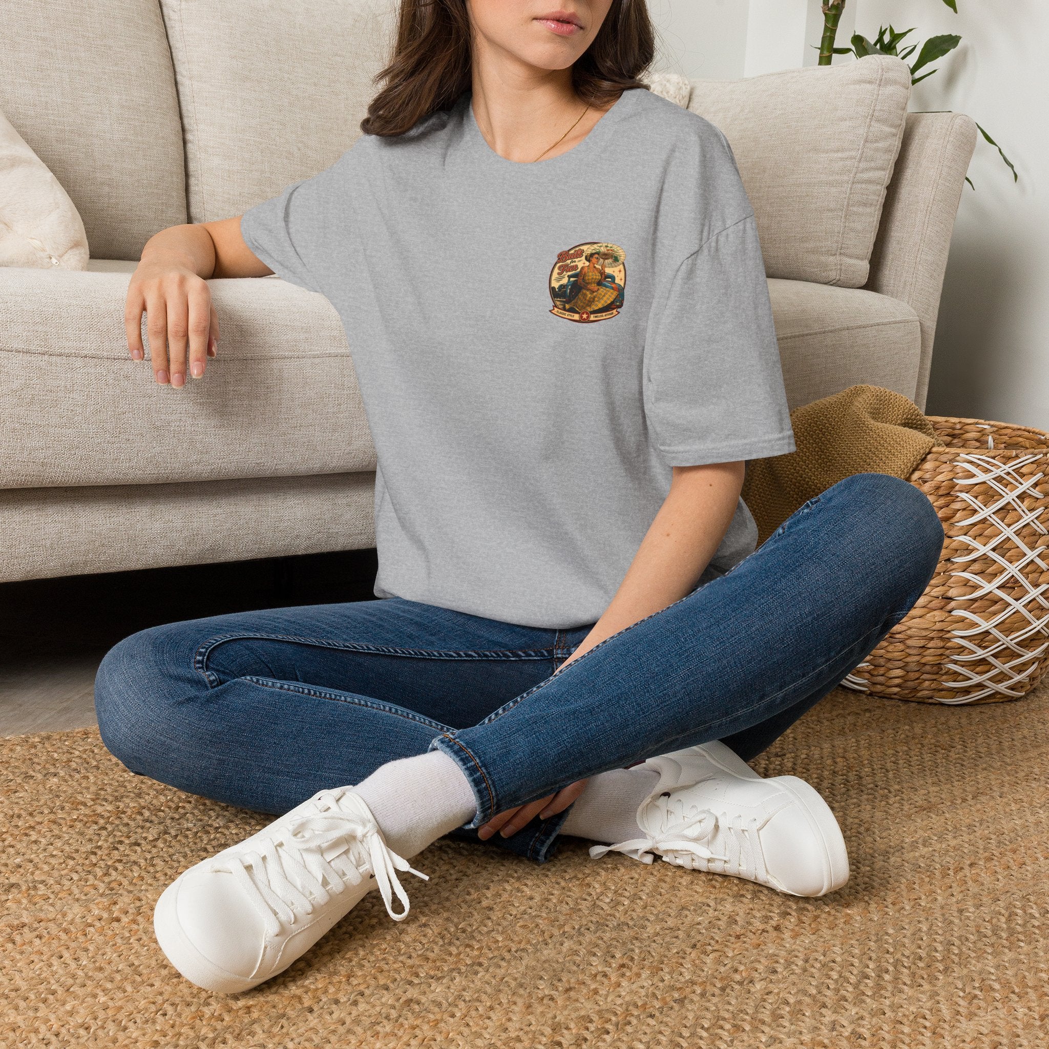 Built for Fun Hartbreaker Garage Logo T-Shirt | Retro