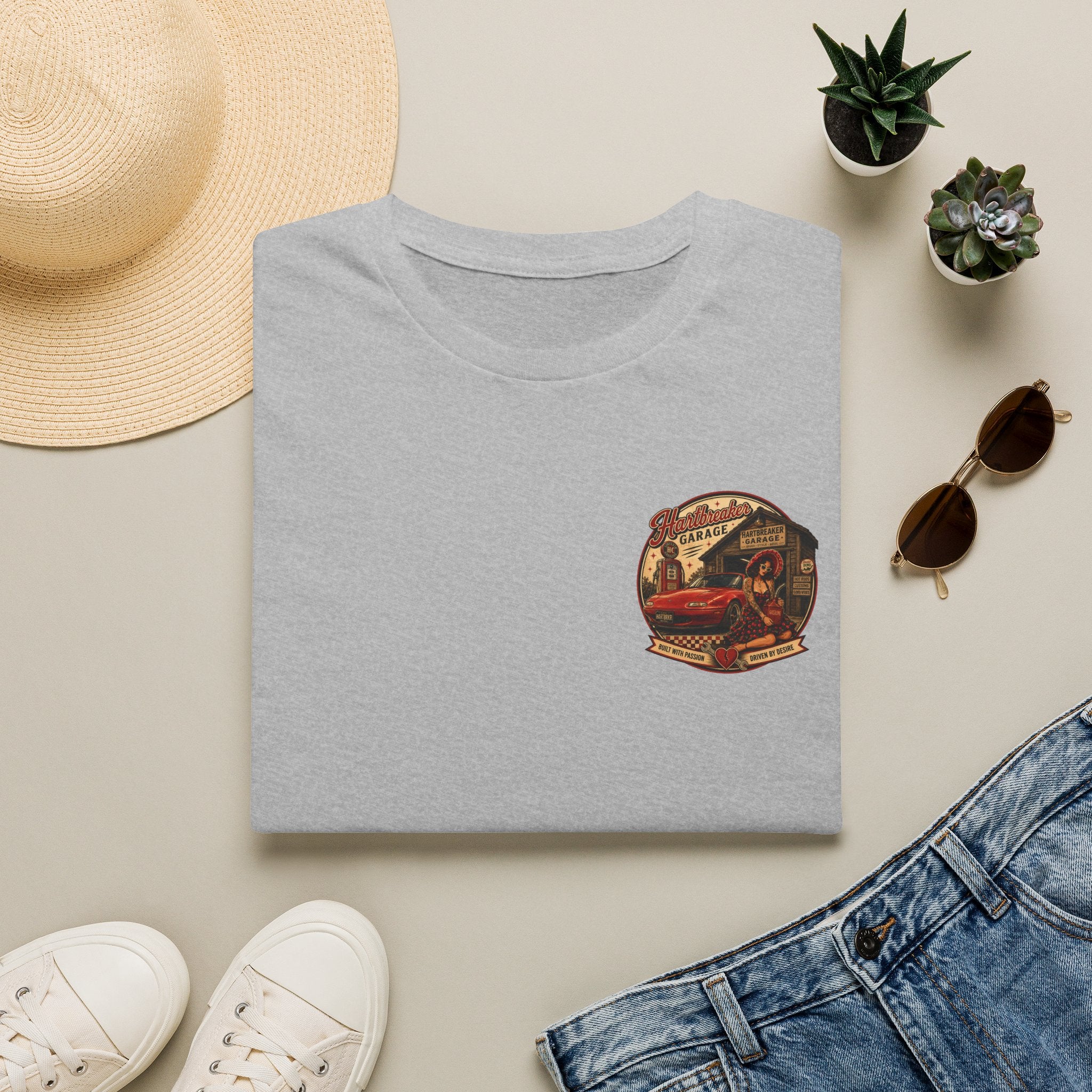 Hartbreaker Garage Logo T-Shirt | Retro