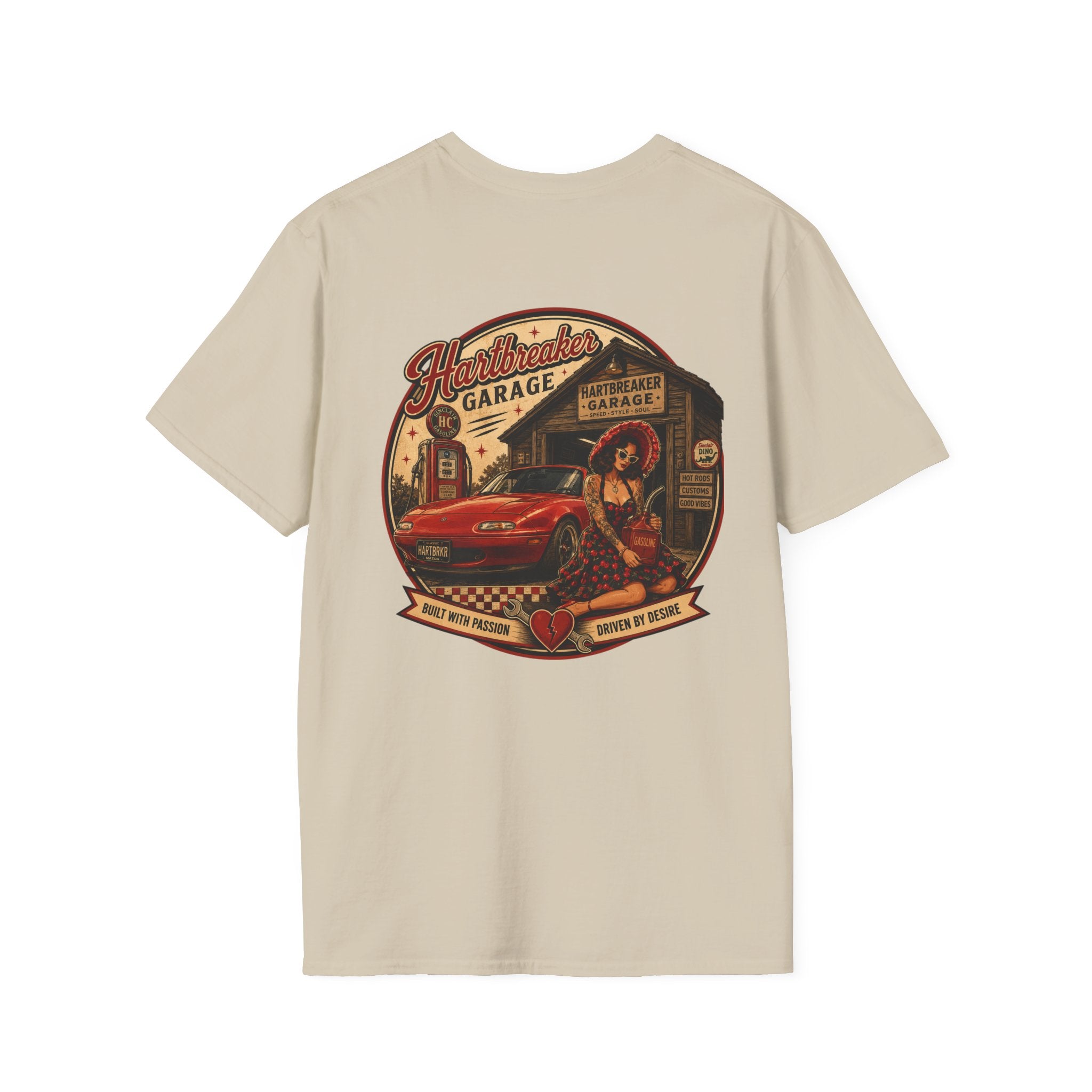 Hartbreaker Garage Logo T-Shirt | Retro