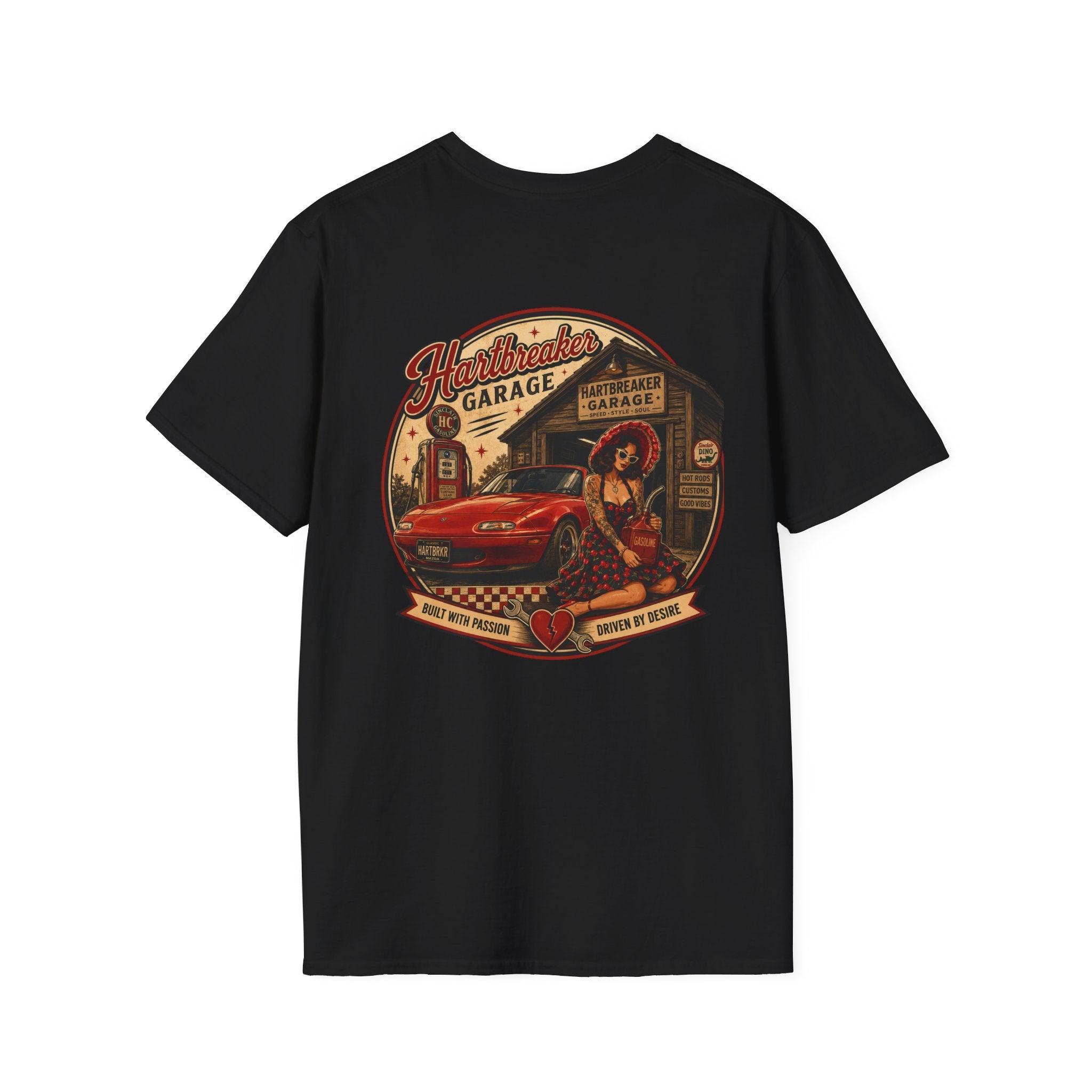 Hartbreaker Garage Logo T-Shirt | Retro