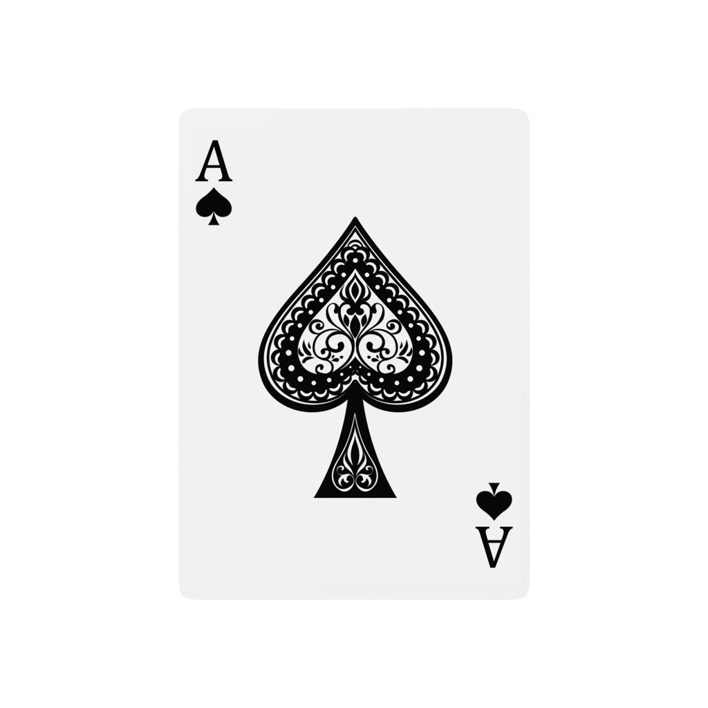 Heartbreaker Garage Pinup Car Poker Playing Cards | Retro Pinup Ace Spade Design